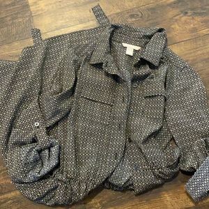 Banana Republic button dress
